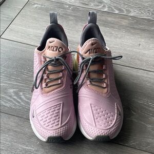 Nike Air Max 270 Women's Pink and Grey Sneakers